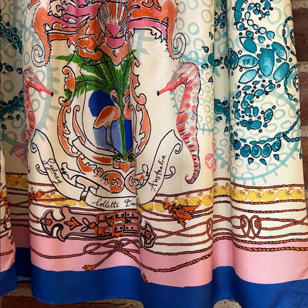 Anthropologie Collette Dinnigan Silk Dress - Picture 5 of 12